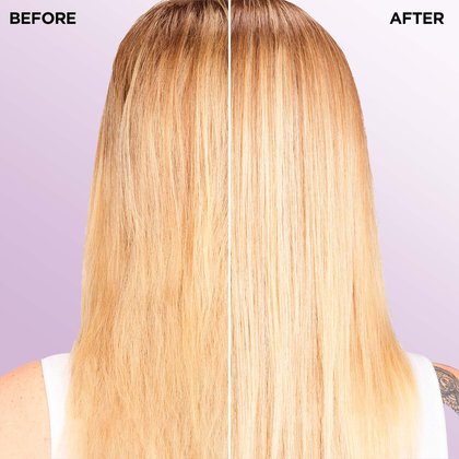 L'Oréal Paris EverPure Sulfate-Free Blonde Shampoo, Before and After