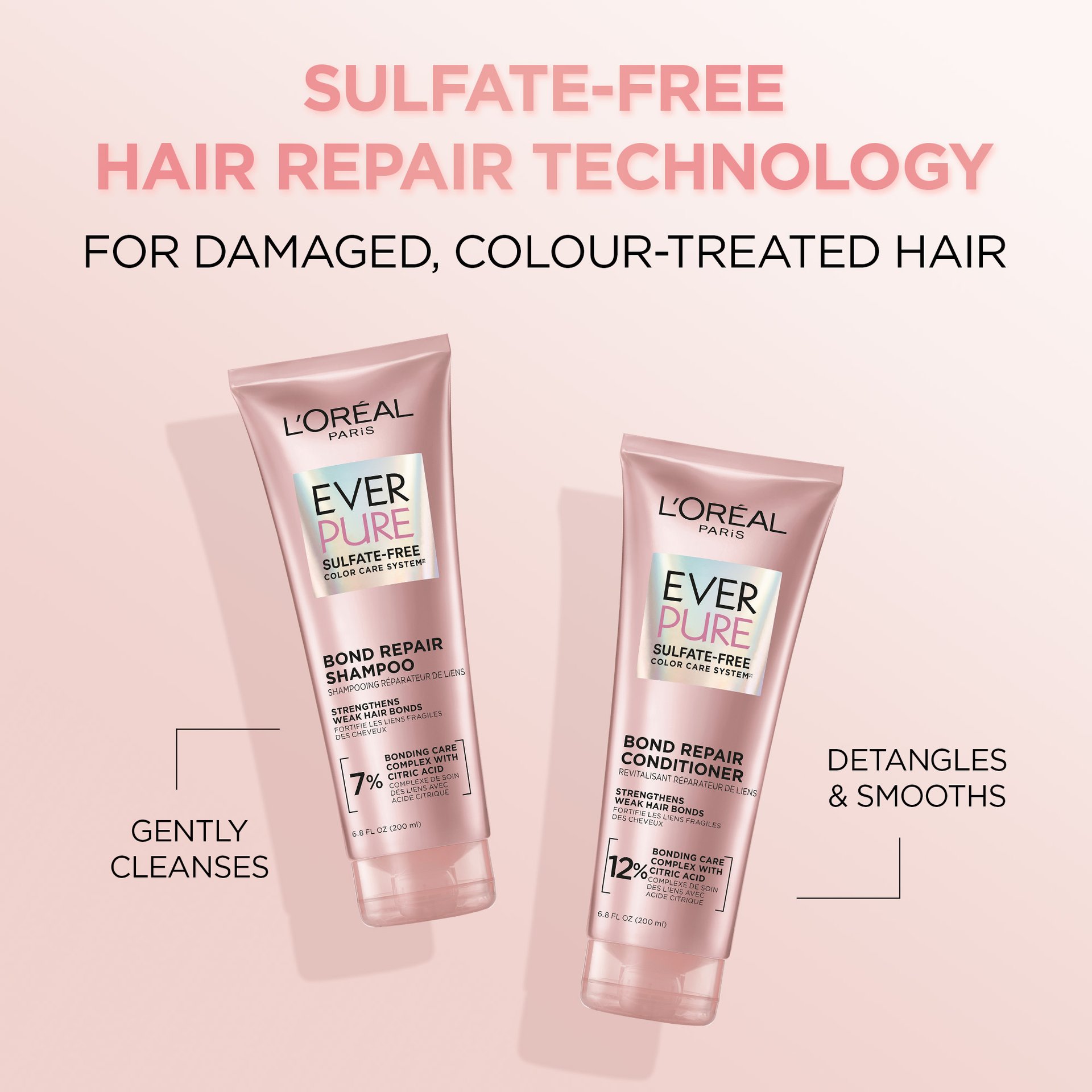 L'Oréal Paris EverPure Sulfate-Free Bonding Conditioner, Franchise Benefits 