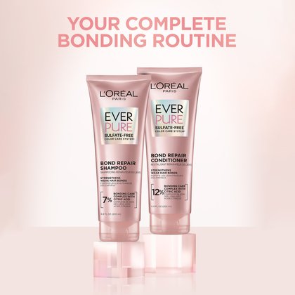L'Oréal Paris EverPure Sulfate-Free Bonding Shampoo, Full Product Range