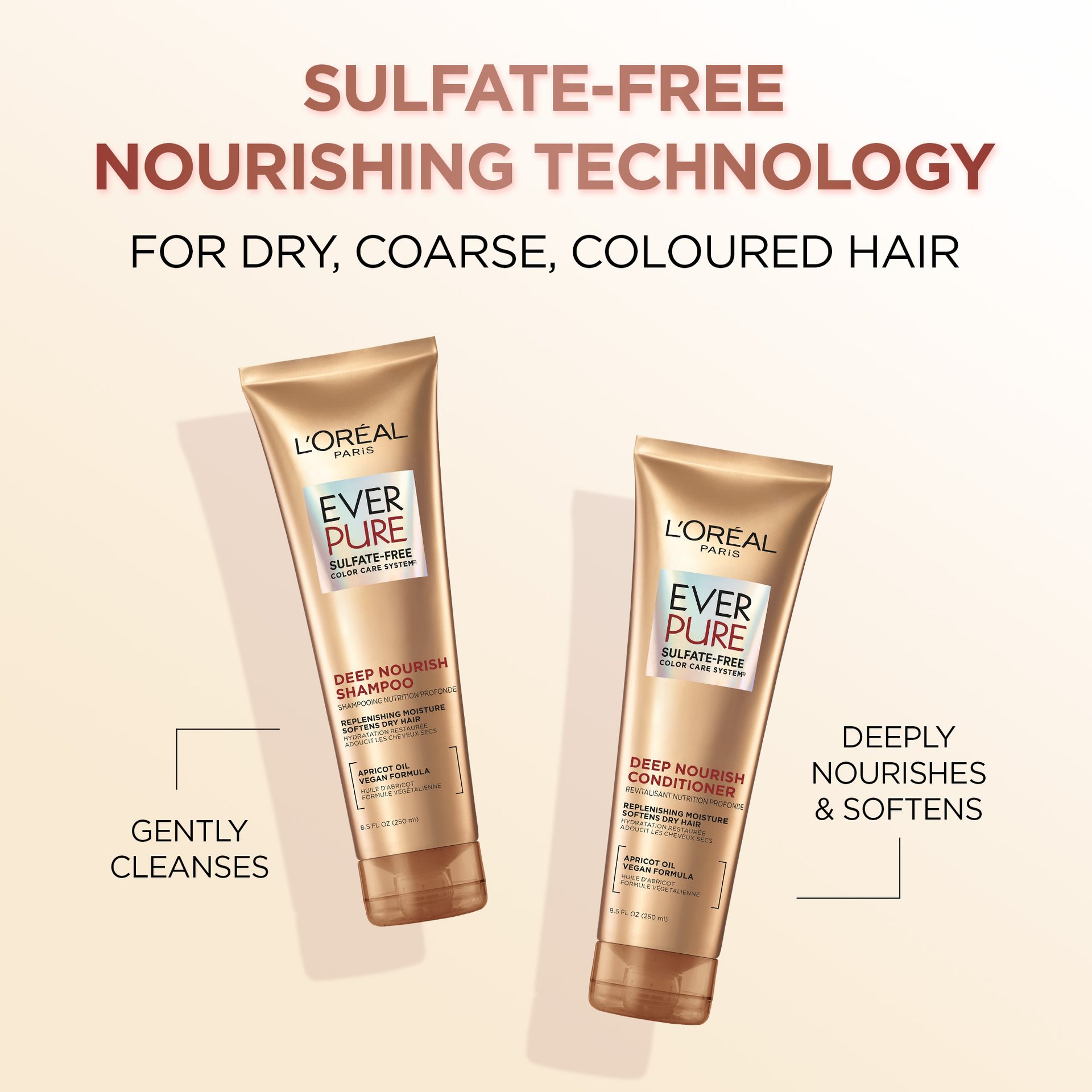L'Oréal Paris EverPure Sulfate-Free Deep Nourish Shampoo, Franchise Benefits 