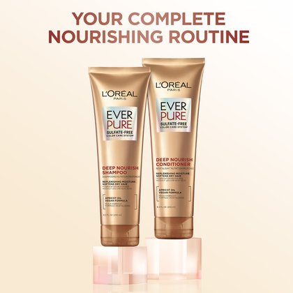 L'Oréal Paris EverPure Sulfate-Free Deep Nourish Shampoo, Full Product Range
