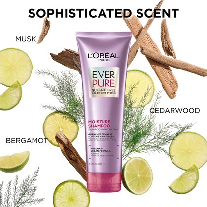 L'Oréal Paris EverPure Sulfate-Free Moisture Shampoo, Scent and Perfume