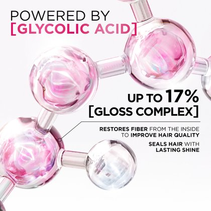 L'Oréal Paris Hair Expertise Glycolic Gloss Shine Trio Set, Glycolic Acid Formula