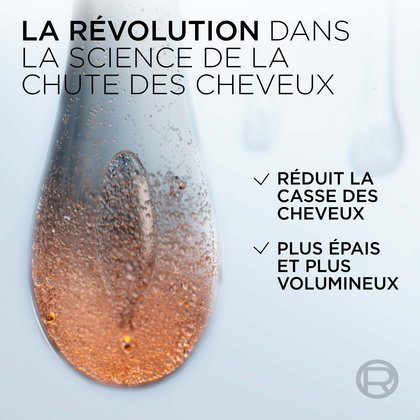 Molécule d'aminexil-r qui permet d'avoir les cheveux plus dense et volumineux