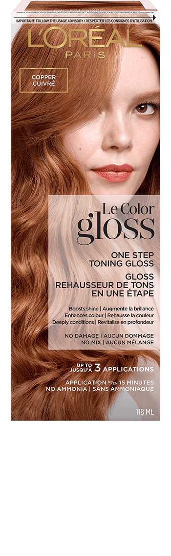 Le Color Gloss Copper L Oreal Paris Choose our hydrating formulas leave lips looking soft and moisturized. le color gloss le color gloss copper