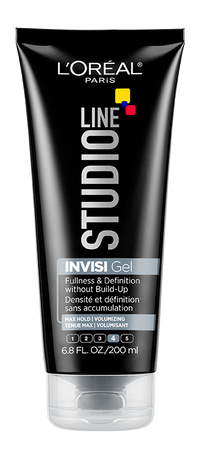 L'Oréal Paris Studio Line INVISI Hair Gel, Super Strong Hold, front of the pack