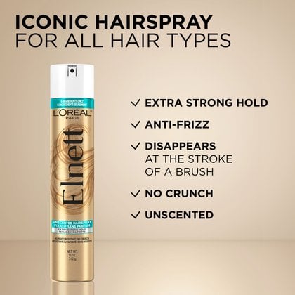 a elnett hair spray that can be used on all hair types