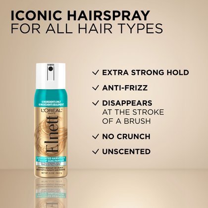 a elnett hair spray that can be used on all hair types