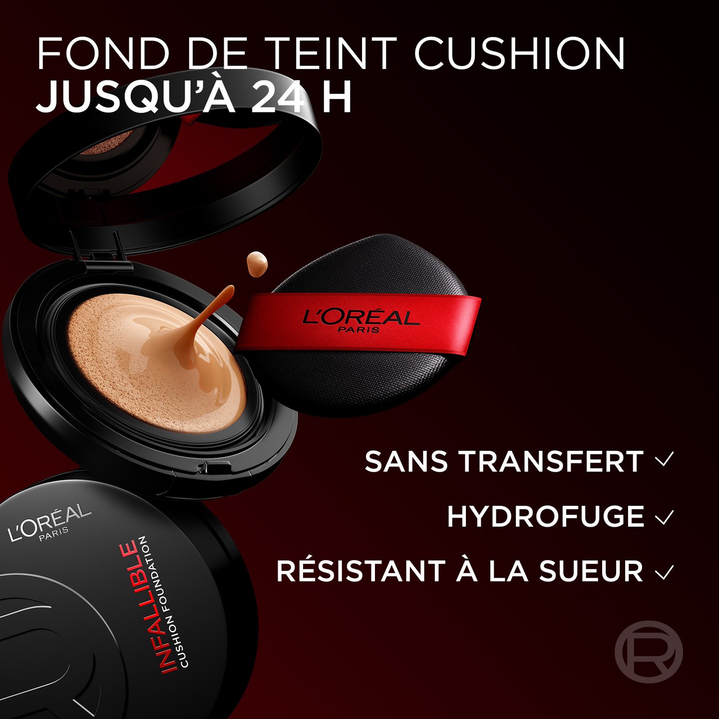 Fond de teint cushion Infallible Fresh Wear - L'Oréal Paris