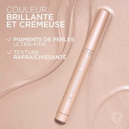 Photo soulignant la « Couleur brillante et crémeuse » avec pigments de perles ultra-fins.