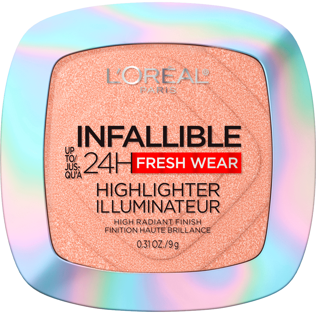 0071249684726 Loreal Paris Cosmetics Face Infallible Highlighter 15 Champagne Glow  Eng00 (1)