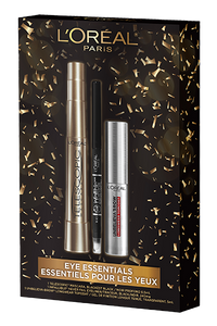 L'Oréal Paris Eye Essentials Makeup Holiday Gift Set Front Image of Packaging