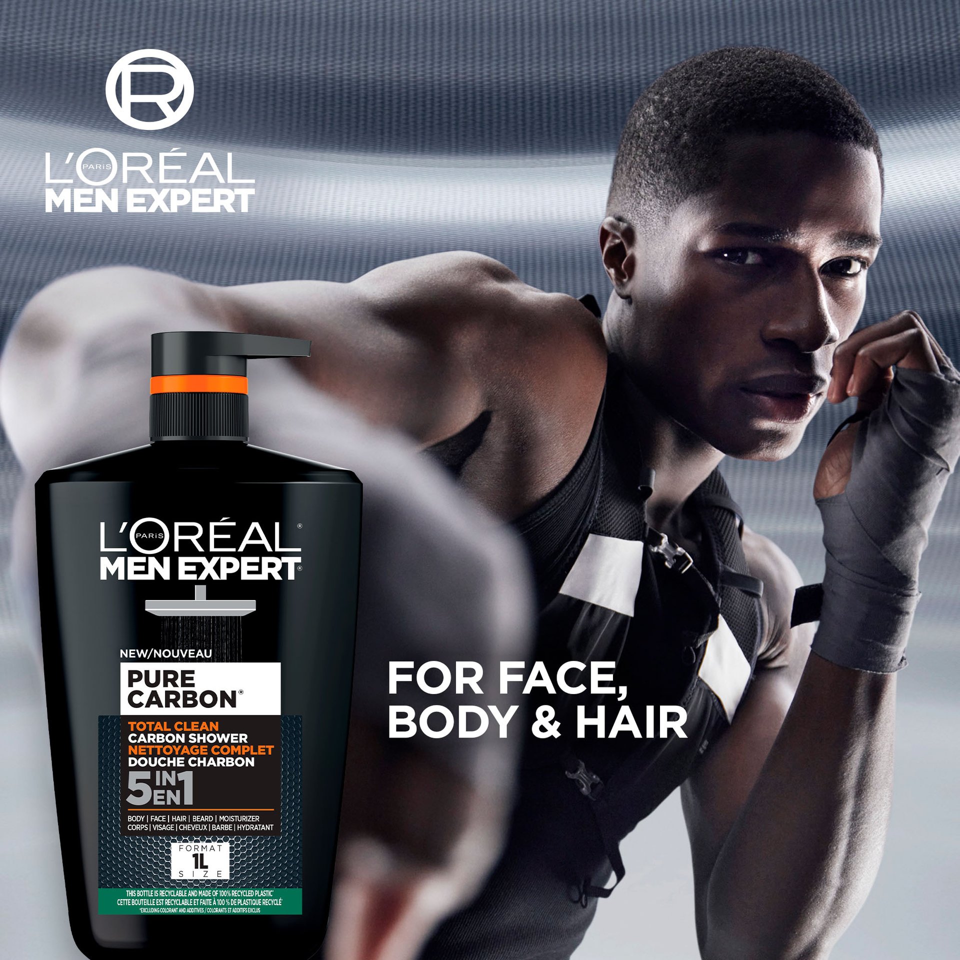 Men Expert Pure Carbon Men's Body Wash | L'Oréal Paris
