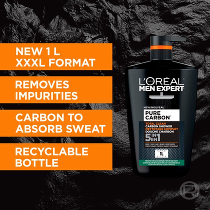 Men Expert Pure Carbon Men's Body Wash | L'Oréal Paris