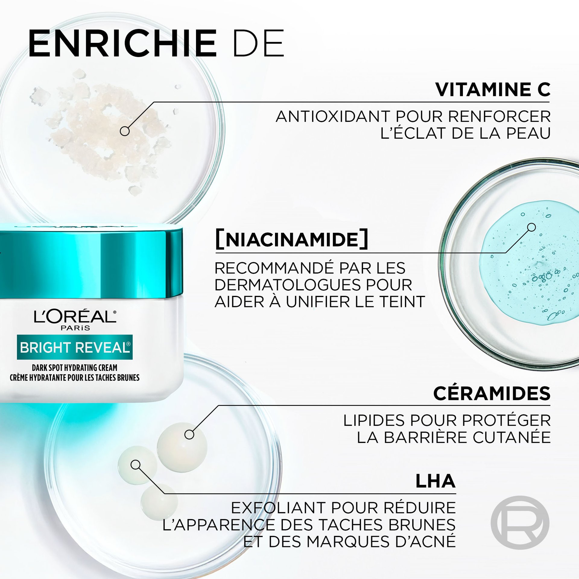 Bright Reveal Crème hydratante pour les taches brunes  | L'Oréal Paris