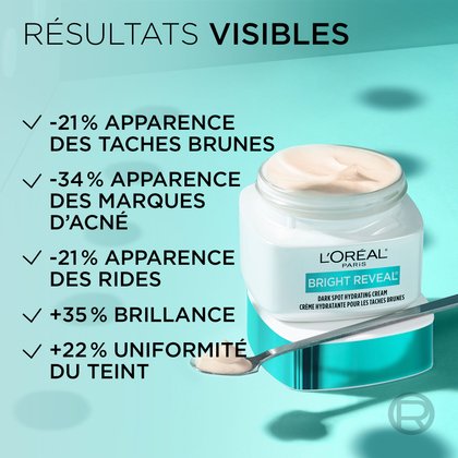 Bright Reveal Crème hydratante pour les taches brunes | L'Oréal Paris