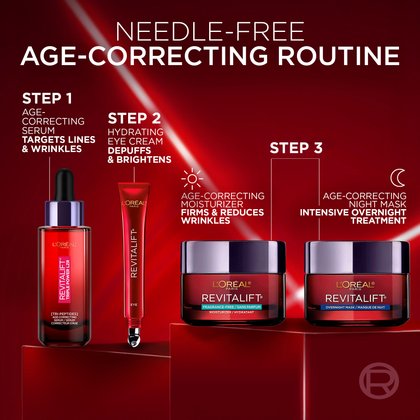 Triple Power LZR Age Correcting Face Serum | L'Oréal Paris
