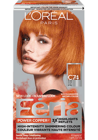 1 box of hair dy Feria C74 Intense Copper